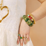 Bibi Stretch Bracelet - Green