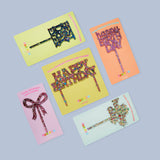 FOR FUN - Cake Topper - "Oh Happy Day" - Colorful Confetti