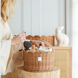 POPPY DIAPER CADDY MOCCA