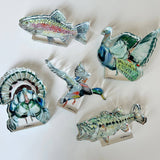 Gone Fishin Bass Acrylic WHOLESALE