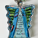To Protect You Angel Bible Verse Acrylic WHOLESALE