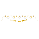 Miss to Mrs Party Banner Set