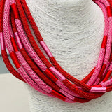 "Original" Slub 8-strand (red/pink multi) NK850