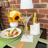 Cocktail Napkins | Golden Salute Disposable Cotton