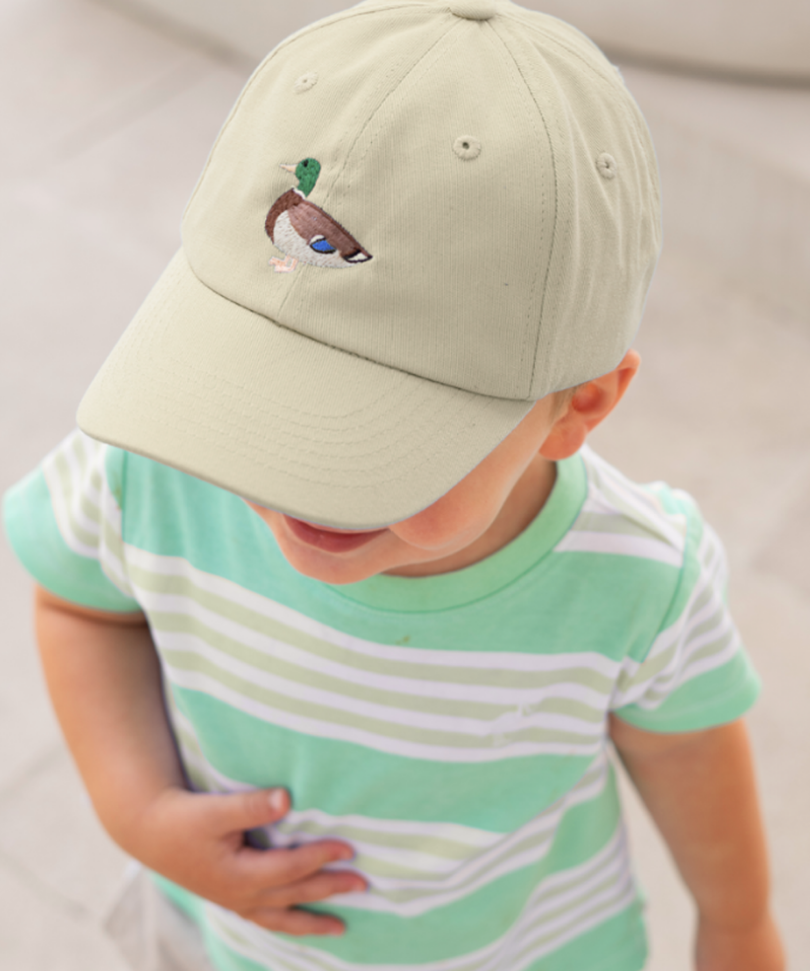 Khaki Mallard Baseball Hat (Baby/Toddler, Youth)