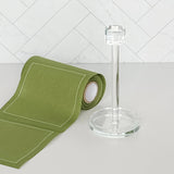 Glass Cocktail Napkin Stand | Roll Holder
