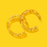 *ON SALE* Confetti Hoop Earrings - Assorted Colors - Each