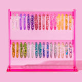 *ON SALE* Confetti Hoop Earrings - Assorted Colors - Each