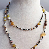 Begonia Necklace Beige