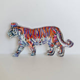 Tiger Purple & Orange Standing Acrylic WHOLESALE