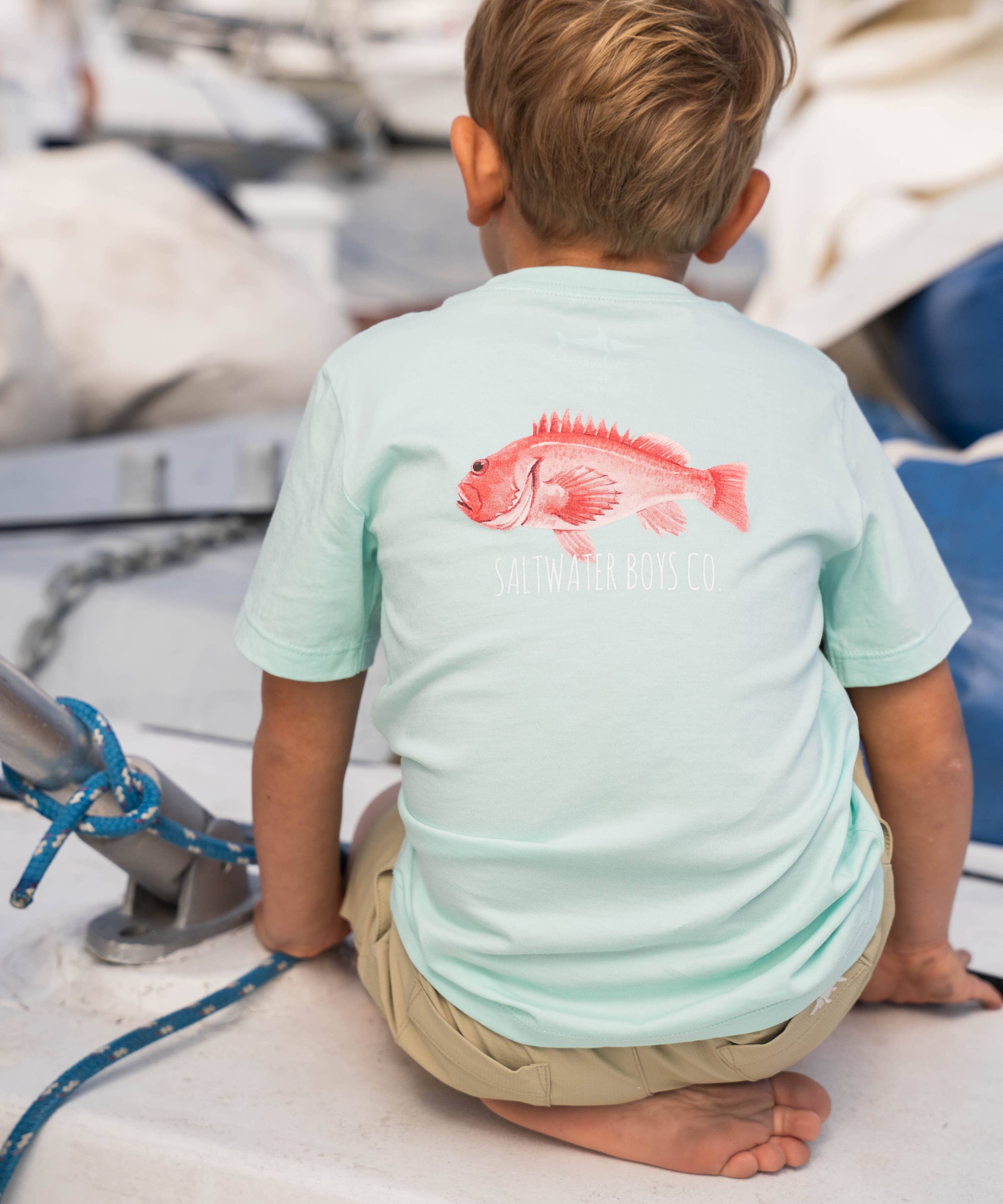 Redfish T-Shirt - Aqua