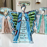 To Protect You Angel Bible Verse Acrylic WHOLESALE