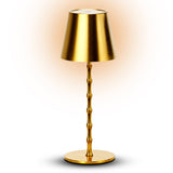 Gold Rechargeable Touch Control LED Lamp
