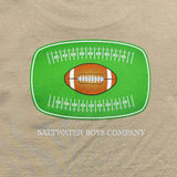 Football Boys Graphic Tee SS Taupe