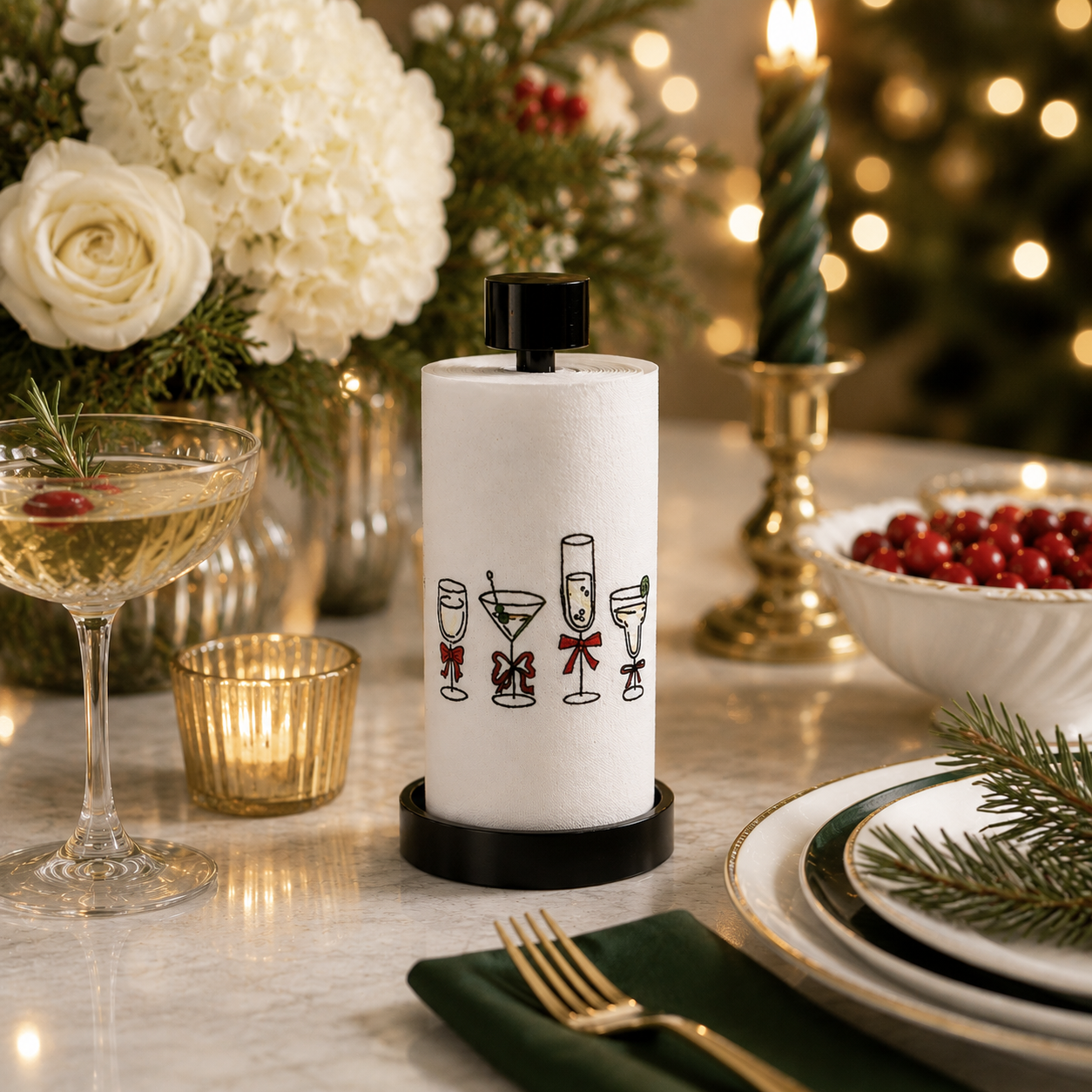 Cocktail Napkins | Sip in Style Disposable Cotton