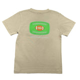 Football Boys Graphic Tee SS Taupe