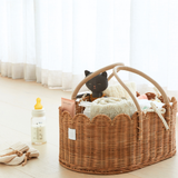 POPPY DIAPER CADDY MOCCA