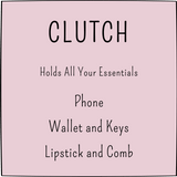 Clutch | Solid Hot Pink