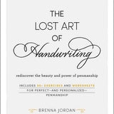 Lost Art of Handwriting by Brenna Jordan