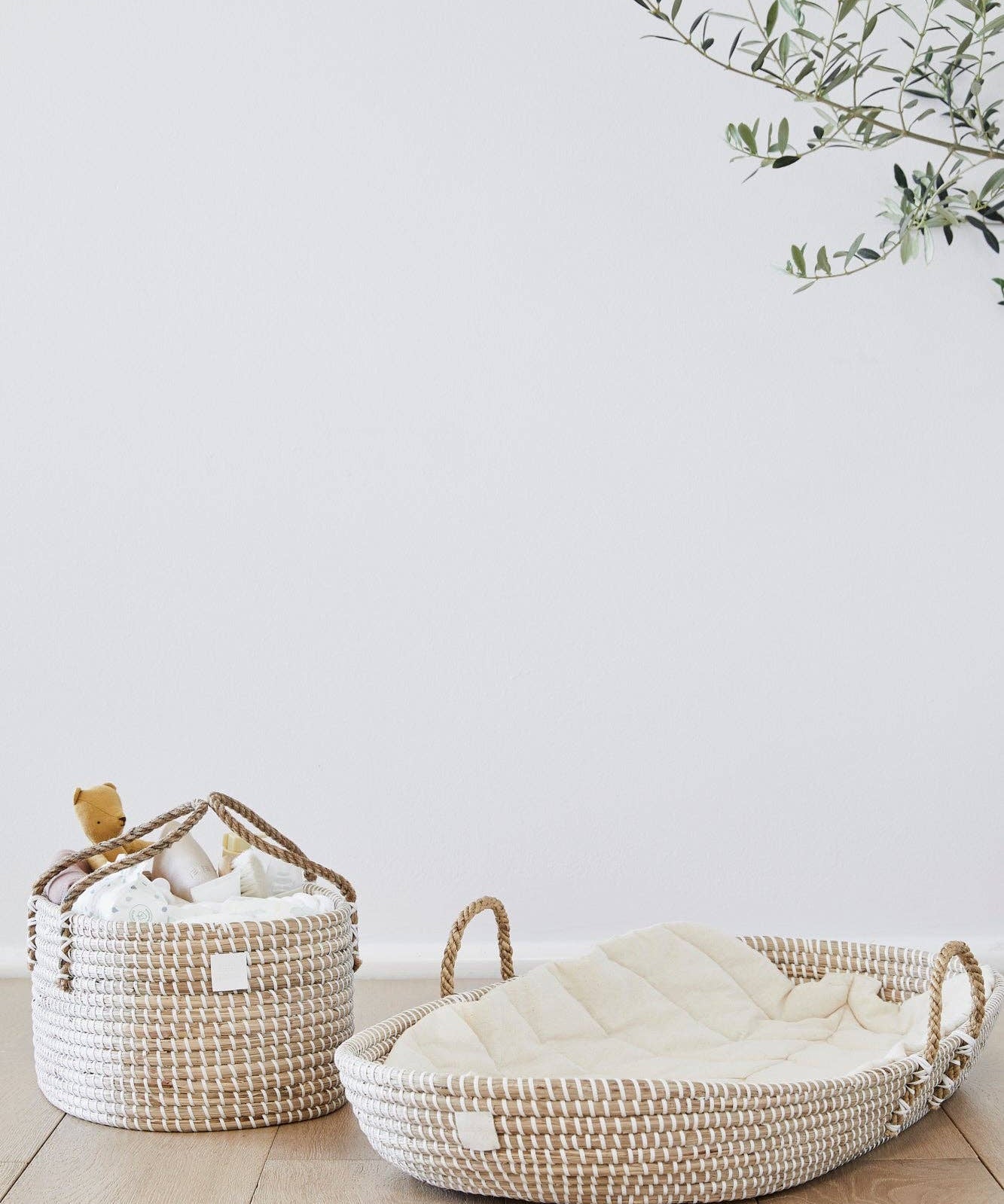 LILY diaper caddy (natural)