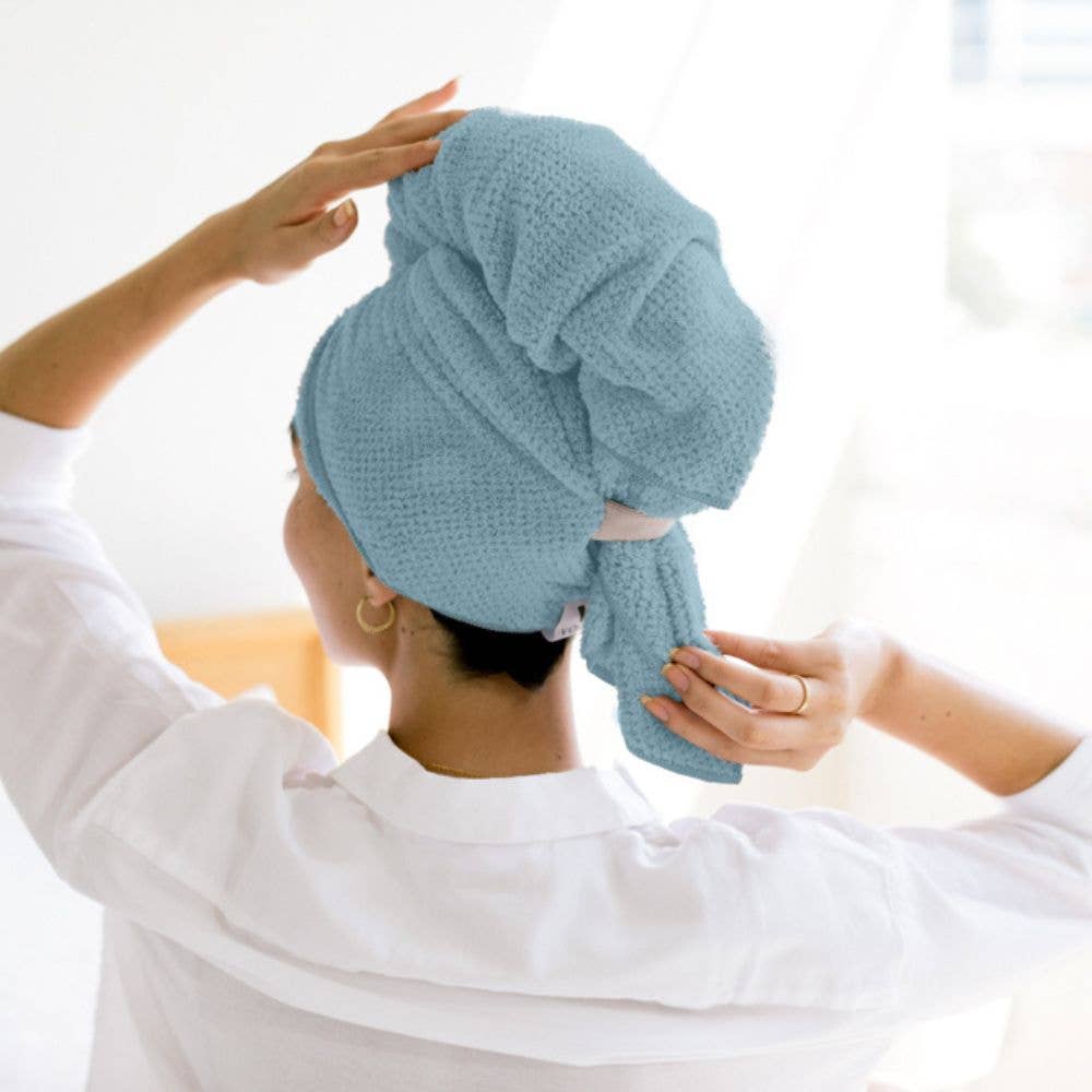 VOLO Hero Hair Towel- Pebble Luxe Tube