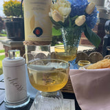 Glass Cocktail Napkin Stand | Roll Holder