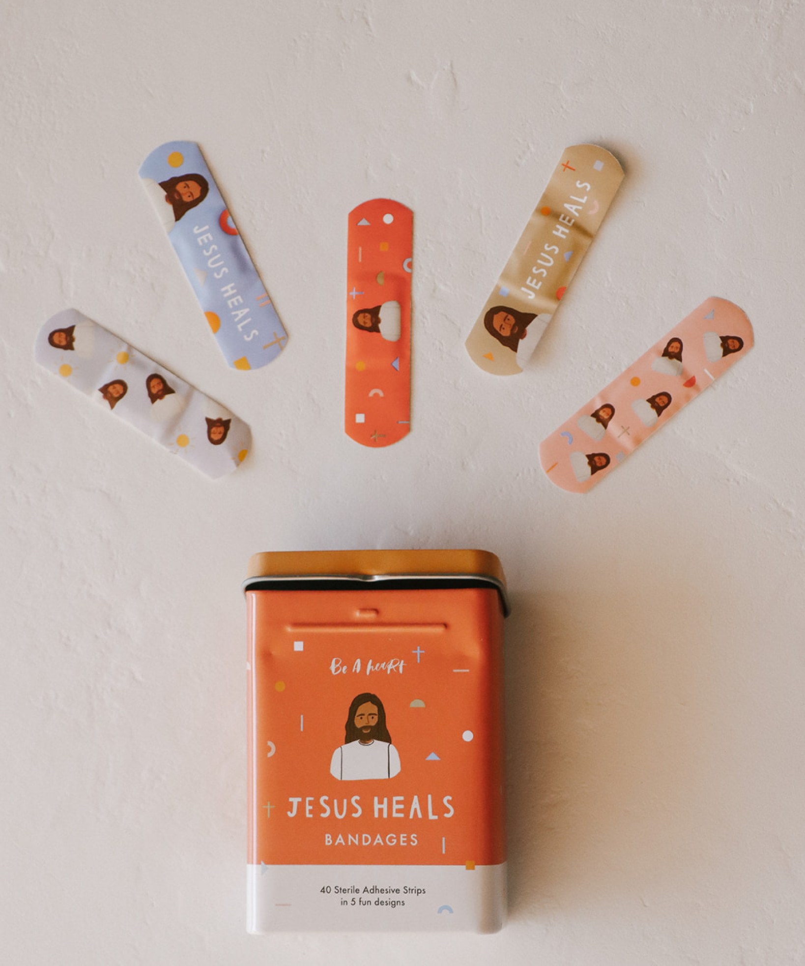 Jesus Heals Bandages