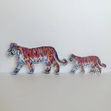Tiger Purple & Orange Standing Acrylic WHOLESALE