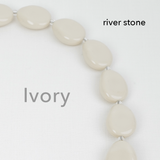 Clutch Strap | River Stone in Ivory