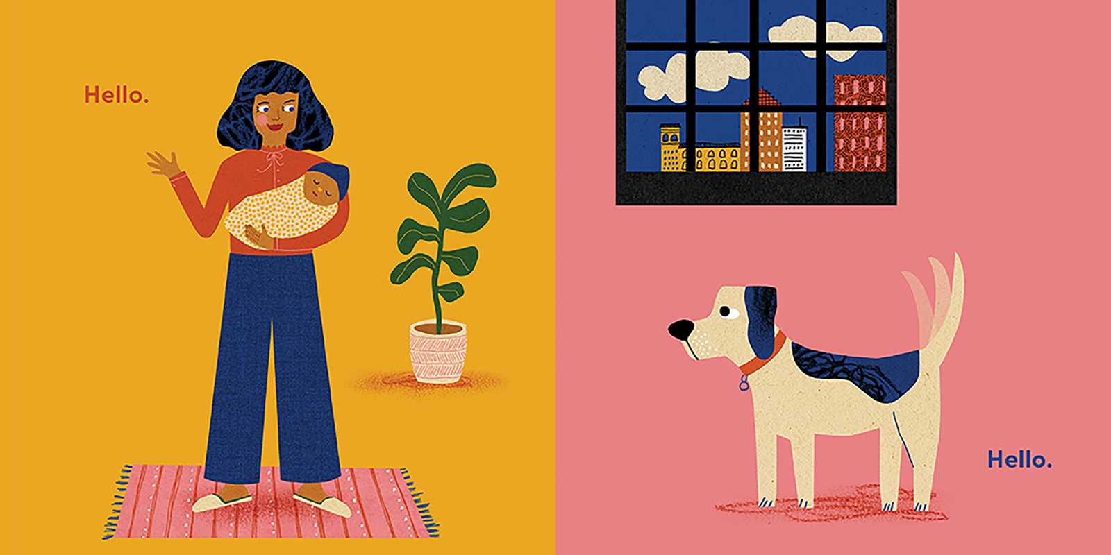 Dog's First Baby by Natalie  Nelson