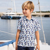 Inshore Performance Polo Camo Print