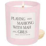 *EXCLUSIVE* Playing Mahjong with Mah Girls 15 oz Soy Candle