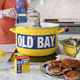 Golden Rabbit Enamelware Old Bay Large Tray