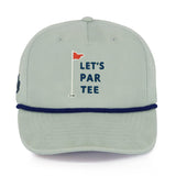 Lets Par Tee Golf Rope Hat - Funny Embroidered