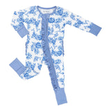 Bamboo Baby Convertible Zipper Pajama Peony For Your Thought