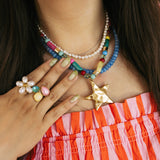 Summer Star Beaded Necklace
