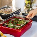 Classic Set - Pan Frame w/ Lid & Serving Spoon - Red