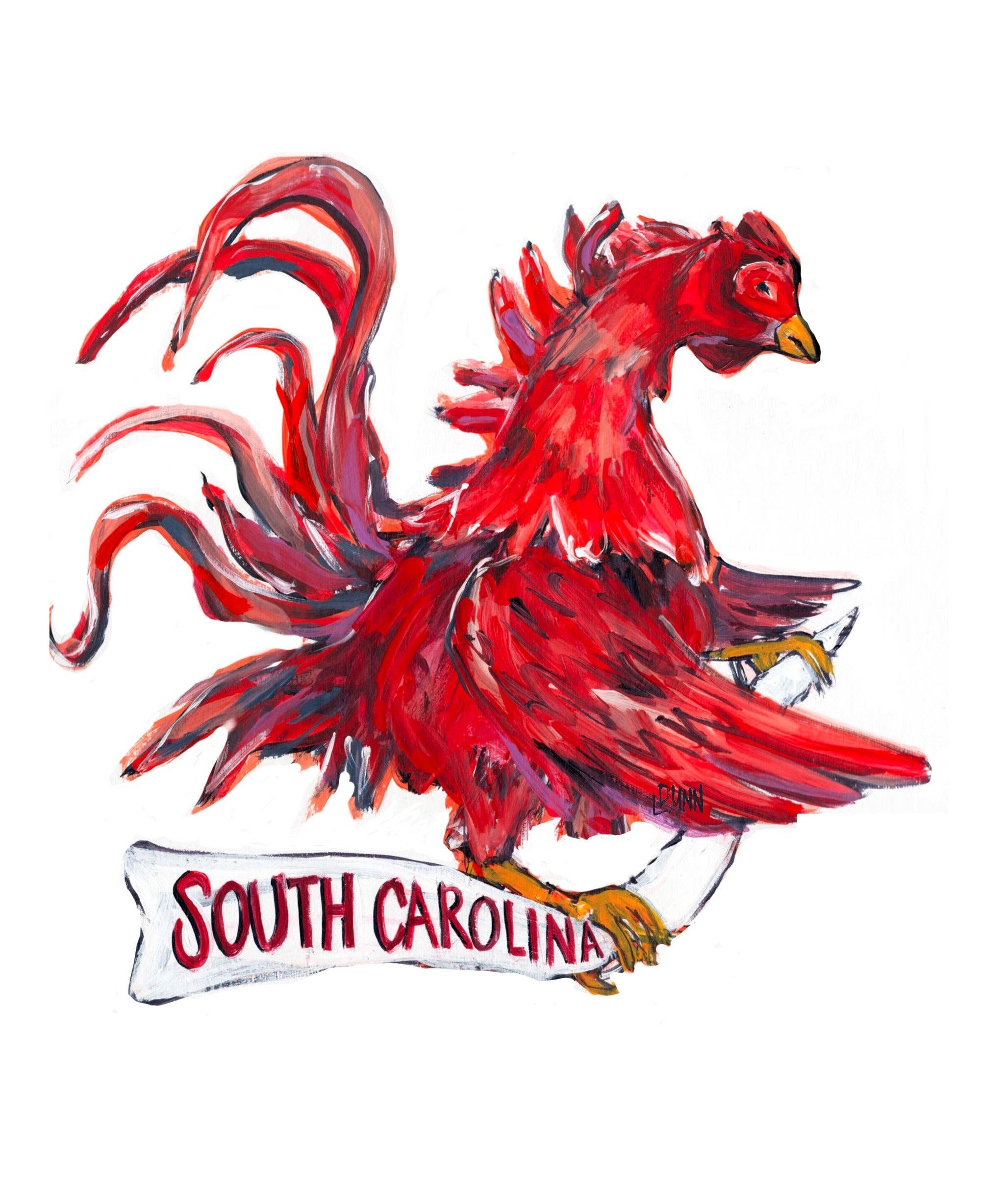 GAMECOCK ACRYLIC 