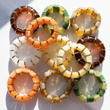 Bibi Stretch Bracelet - Light Brown