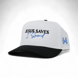 Jesus Saves I Spend Trucker Hat