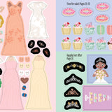 My Sticker Dress-Up: Flower Girls