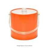 Orange Regency 3 qt. Ice Bucket