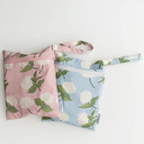 The Grayson Long Sleeve Bib - Hydrangeas