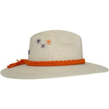 Orange and Purple Crown Bursts Hat