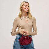 Selena - Faux Suede Crossbody