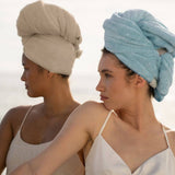 VOLO Hero Hair Towel- Pebble Luxe Tube