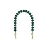 Clutch Strap | Cubes in Midnight Malachite