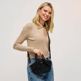 Selena - Faux Suede Crossbody