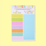 Prayer List Notepad - "My + Answered Prayers" - 50 Sheets