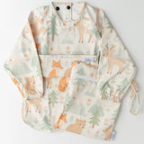 The Grayson Long Sleeve Bib - Woodland Blooms
